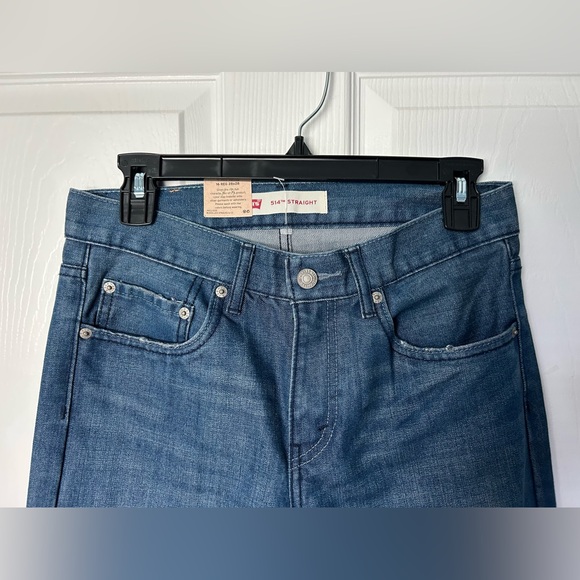 Levi’s 514 Men’s 28 X 28 Blue Straight Leg Casual Denim Pants  NWT - Picture 3 of 10